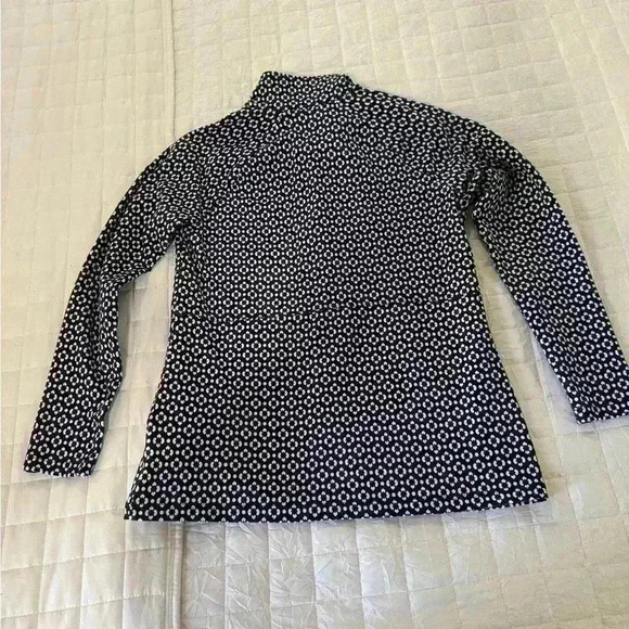 T by Talbots EVERYDAY YOGA JACKET - GEO FLORAL - Size Small Petite - Picture 5 of 5